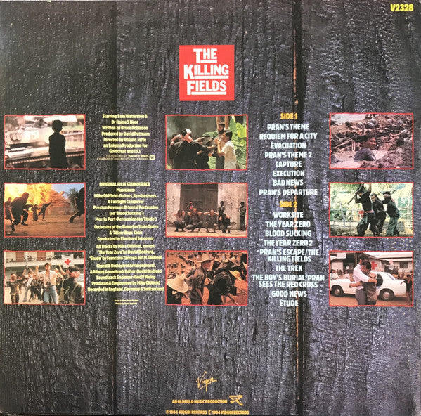 Mike Oldfield : The Killing Fields (Original Film Soundtrack) (LP, Album)
