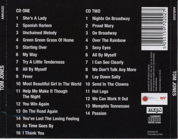 Tom Jones : The Legend (2xCD, Comp)