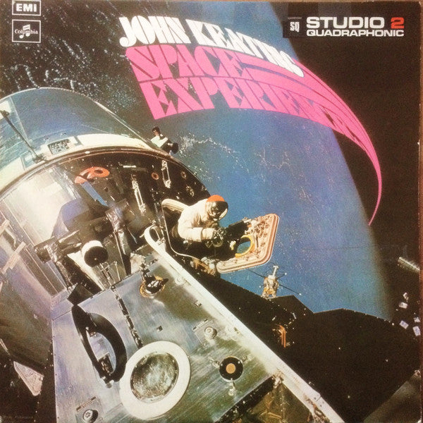 John Keating : Space Experience (LP, Album, Quad)
