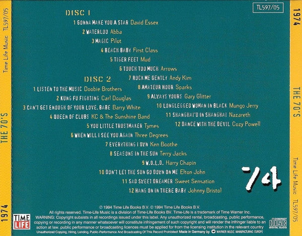 Various : The 70's - 74 (2xCD, Comp)