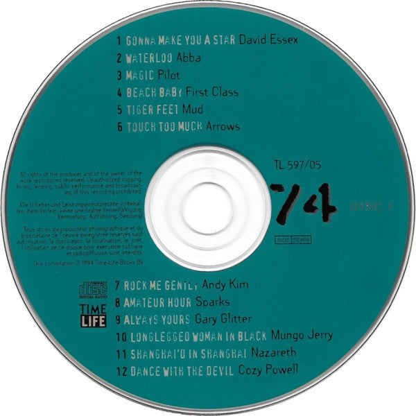 Various : The 70's - 74 (2xCD, Comp)