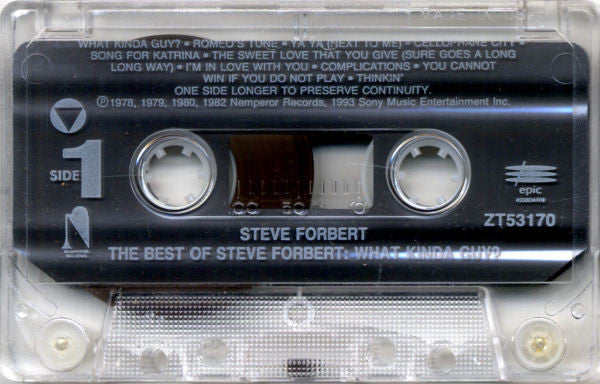 Steve Forbert : The Best Of Steve Forbert (Cass, Comp, Dol)