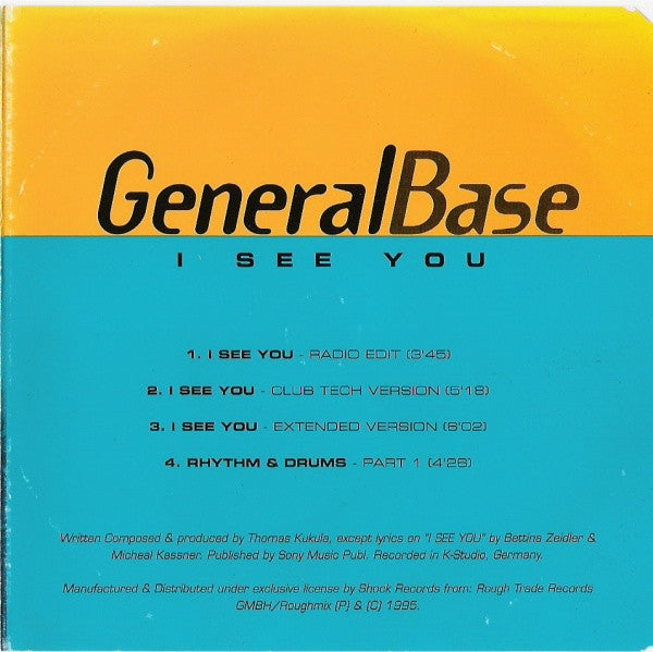 General Base : I See You (CD, Maxi)