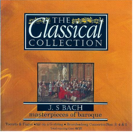 J. S. Bach* : Masterpieces Of Baroque (CD, Comp)