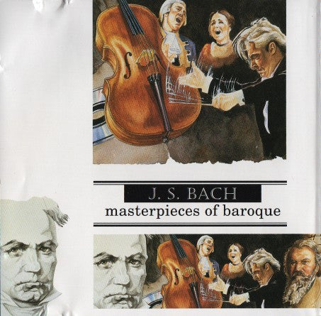 Johann Sebastian Bach : Masterpieces Of Baroque (CD, Comp)