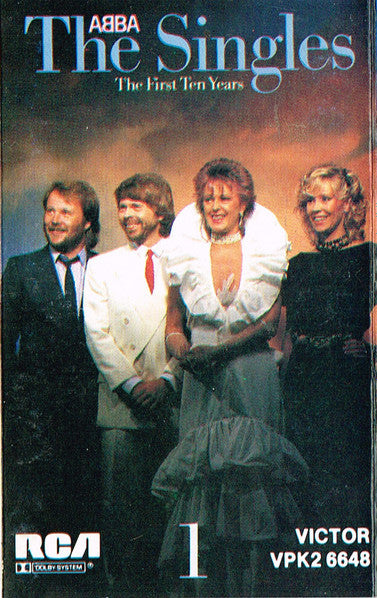 ABBA : The Singles (The First Ten Years) (2xCass, Comp)
