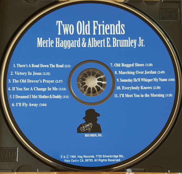 Merle Haggard, Albert E. Brumley, Jr. : Two Old Friends (CD, Album)