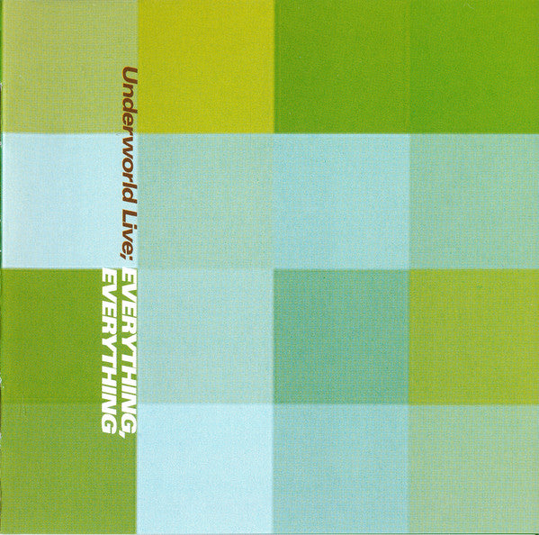 Underworld : Everything, Everything (Underworld Live) (CD, Album)