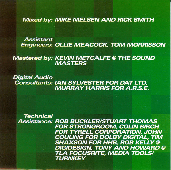 Underworld : Everything, Everything (Underworld Live) (CD, Album)