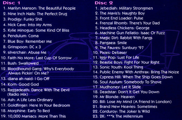 Various : Indie 2000 Volume 2 (2xCD, Comp)