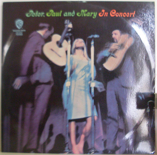 Peter, Paul & Mary : In Concert (2xLP, Album, Mono, gol)