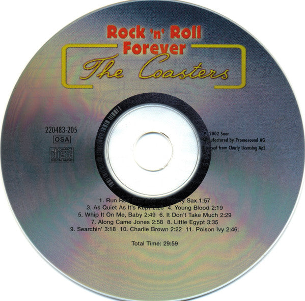 The Coasters : Rock 'N' Roll Forever (CD, Comp)