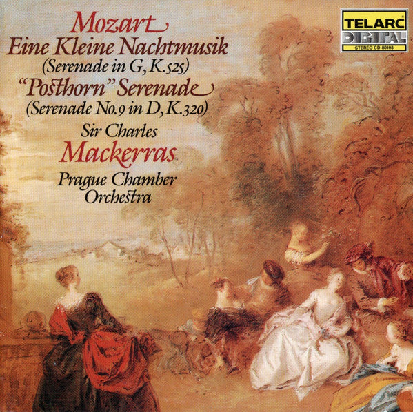 Mozart* - Sir Charles Mackerras, Prague Chamber Orchestra : Eine Kleine Nachtmusik • "Posthorn" Serenade (CD, Album, Mat)