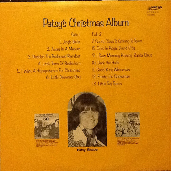 Patsy Biscoe : Patsy's Christmas Album (LP, Album)