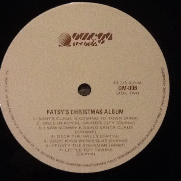 Patsy Biscoe : Patsy's Christmas Album (LP, Album)