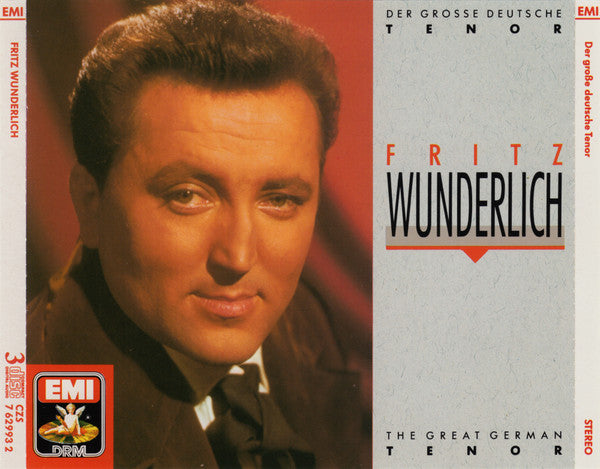 Fritz Wunderlich : Der Große Deutsche Tenor (3xCD, Comp, RM)