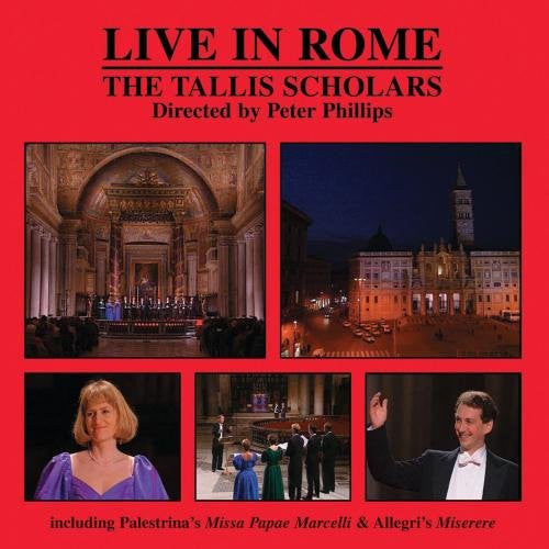 The Tallis Scholars : Live In Rome (CD, Album, RE)