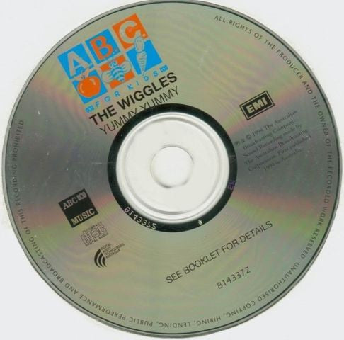 The Wiggles : Yummy Yummy (CD, Album)