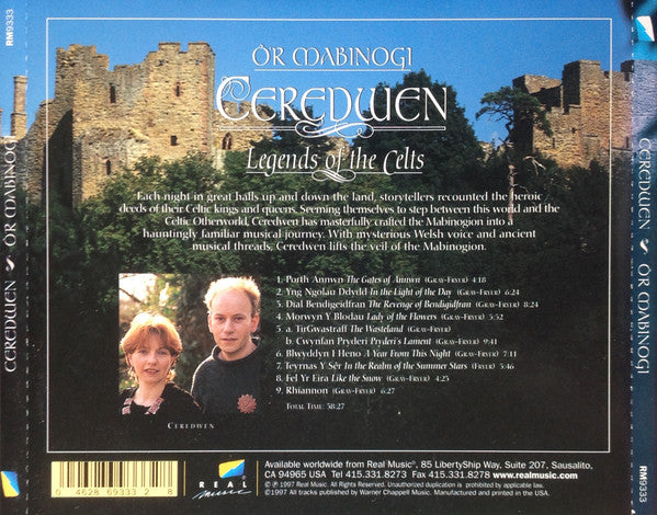 Ceredwen : Ô'r Mabinogi - Legends Of The Celts (CD, Album)
