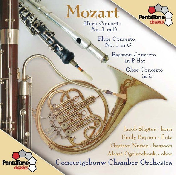 Mozart* - Concertgebouw Chamber Orchestra : Wind Concertos (SACD, Hybrid, Multichannel, Album)