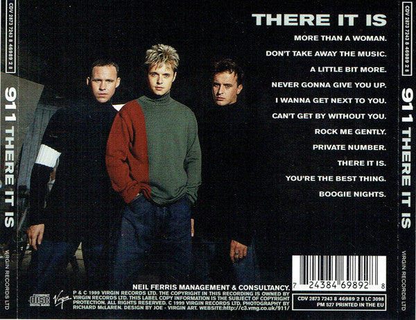 911 (4) : There It Is (CD, Album)