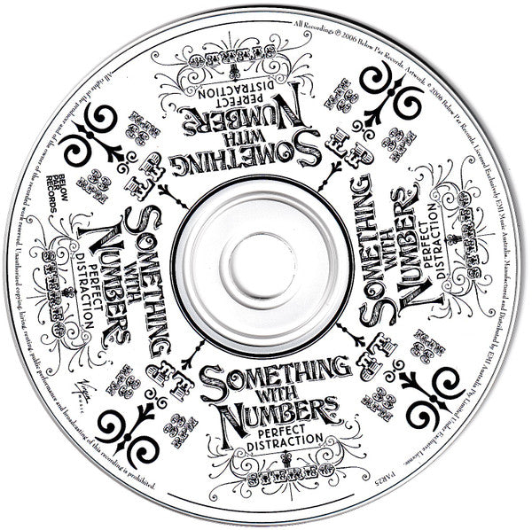 Something With Numbers : Perfect Distraction (CD, Album + DVD-V, Ltd, PAL)