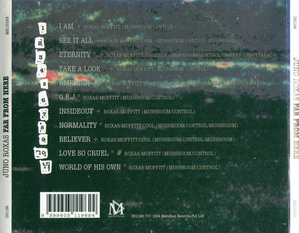 Juno Roxas : Far From Here (CD, Album)