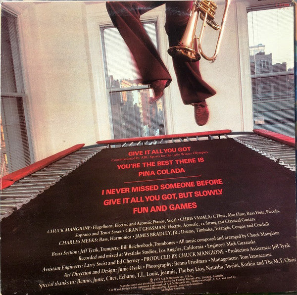 Chuck Mangione : Fun And Games (LP, Album)