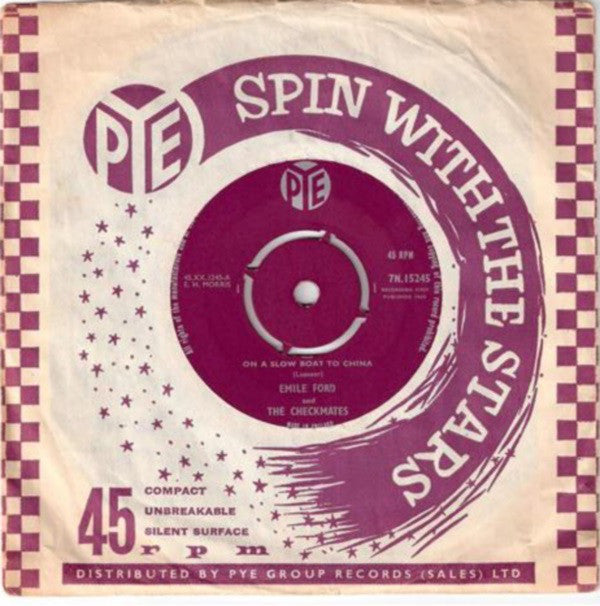 Emile Ford And The Checkmates* : On A Slow Boat To China (7", Single)