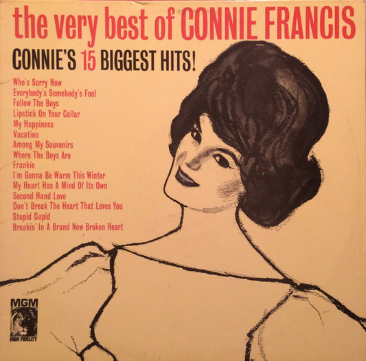 Connie Francis : The Very Best Of Connie Francis (LP, Comp, RE)