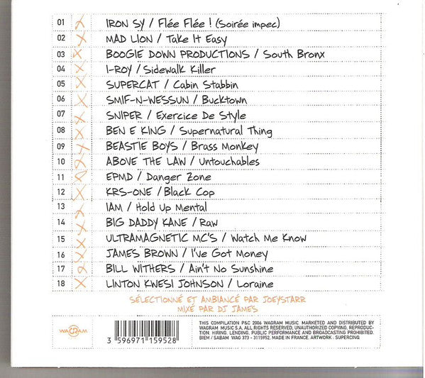 Joey Starr : My Playlist (CD, Comp, Mixed)