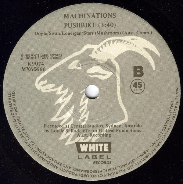 Machinations : Pressure Sway (7", Single, Ltd)
