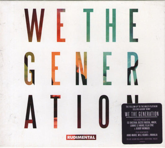 Rudimental : We The Generation  (CD, Album, Dlx)