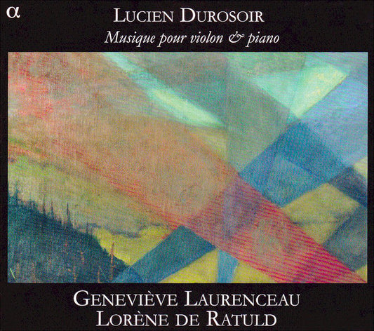 Lucien Durosoir - Geneviève Laurenceau, Lorène De Ratuld : Musique Pour Violon & Piano (CD, Album)