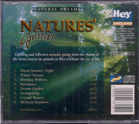 Unknown Artist : Natural Dreams - Music For Relaxation: Nature's Guitar (CD, Album)