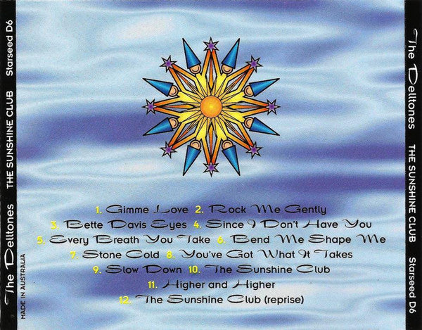 The Delltones : The Sunshine Club (CD, Album)
