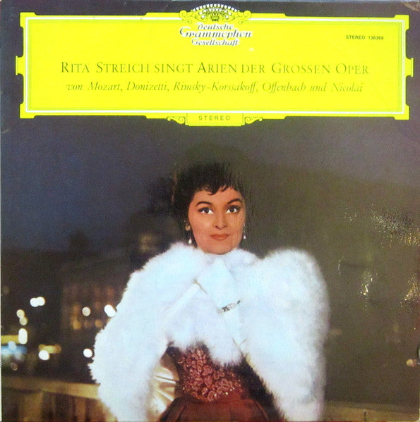 Rita Streich : Rita Streich Singt Arien Der Grossen Oper (LP, RE)