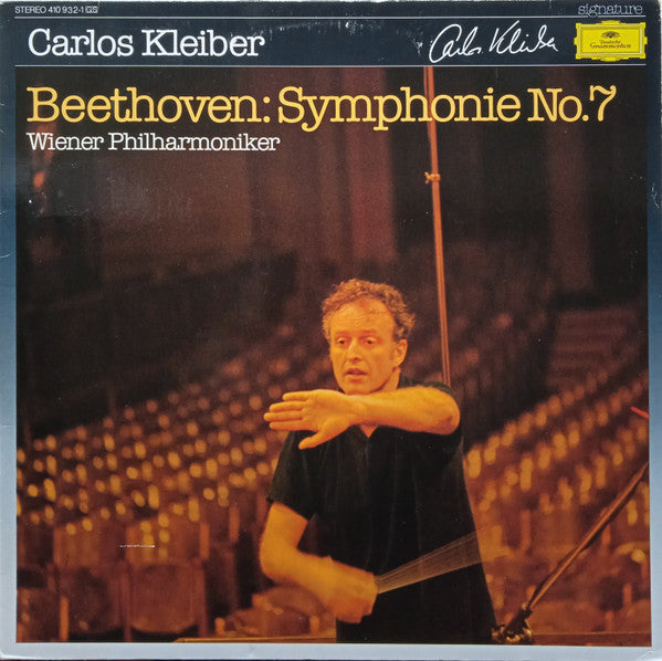 Beethoven* - Carlos Kleiber, Wiener Philharmoniker : Symphonie No. 7 (LP, RE)