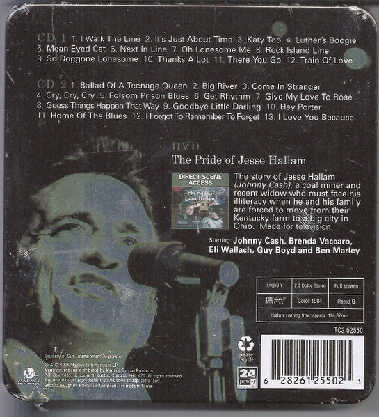Johnny Cash : Johnny Cash (Box, Comp, Tin + 2xCD, Comp + DVD-V)