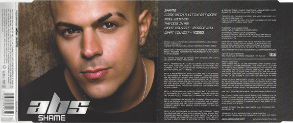 Abs (3) : Shame (CD, Single)