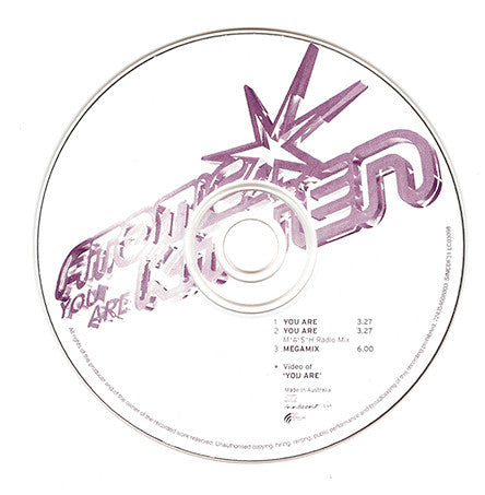 Atomic Kitten : You Are (CD, Single, Enh)