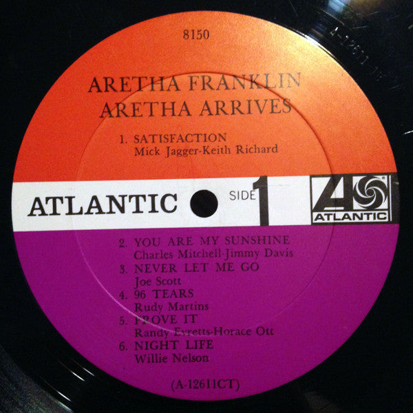 Aretha Franklin : Aretha Arrives (LP, Album, Mono, CT )