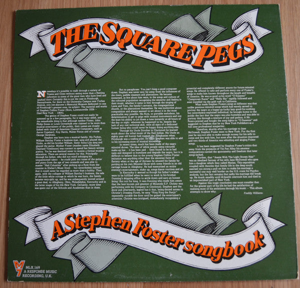 The Square Pegs : A Stephen Foster Songbook (LP, W/Lbl)