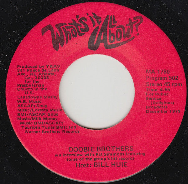 Carmine Appice /  The Doobie Brothers : What's It All About? (7", Transcription)
