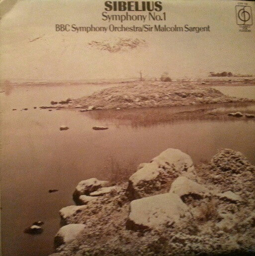 Sibelius*, BBC Symphony Orchestra, Sir Malcolm Sargent : Symphony No.1 (LP, RE)