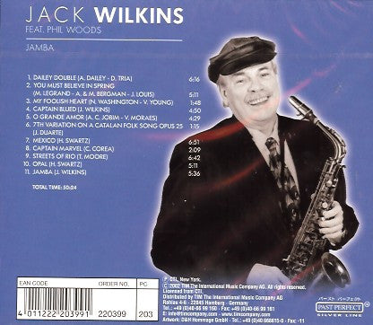Jack Wilkins Feat. Phil Woods : Jamba (CD, Album)