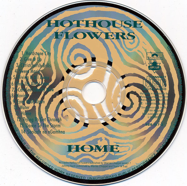 Hothouse Flowers : Home (CD, Album)