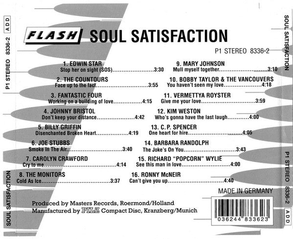 Various : Soul Satisfaction (CD, Comp)