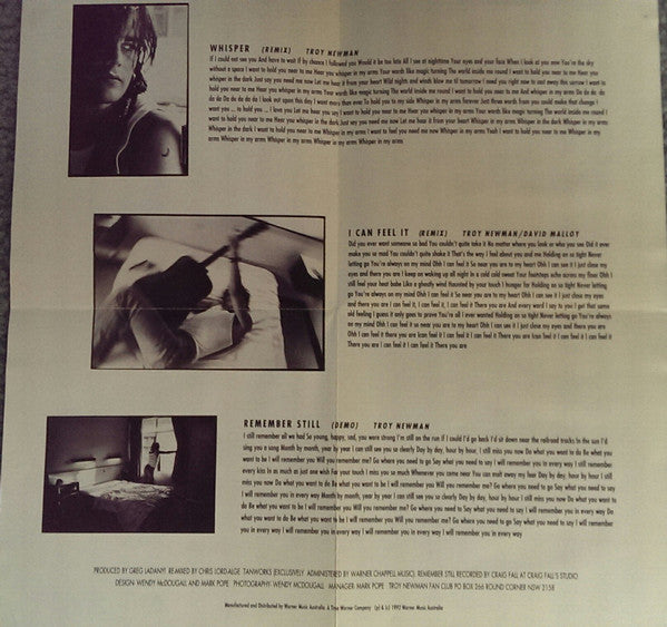Troy Newman : Whisper (CD, Single)