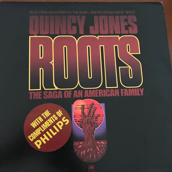 Quincy Jones : Roots: The Saga Of An American Family (LP, Album)